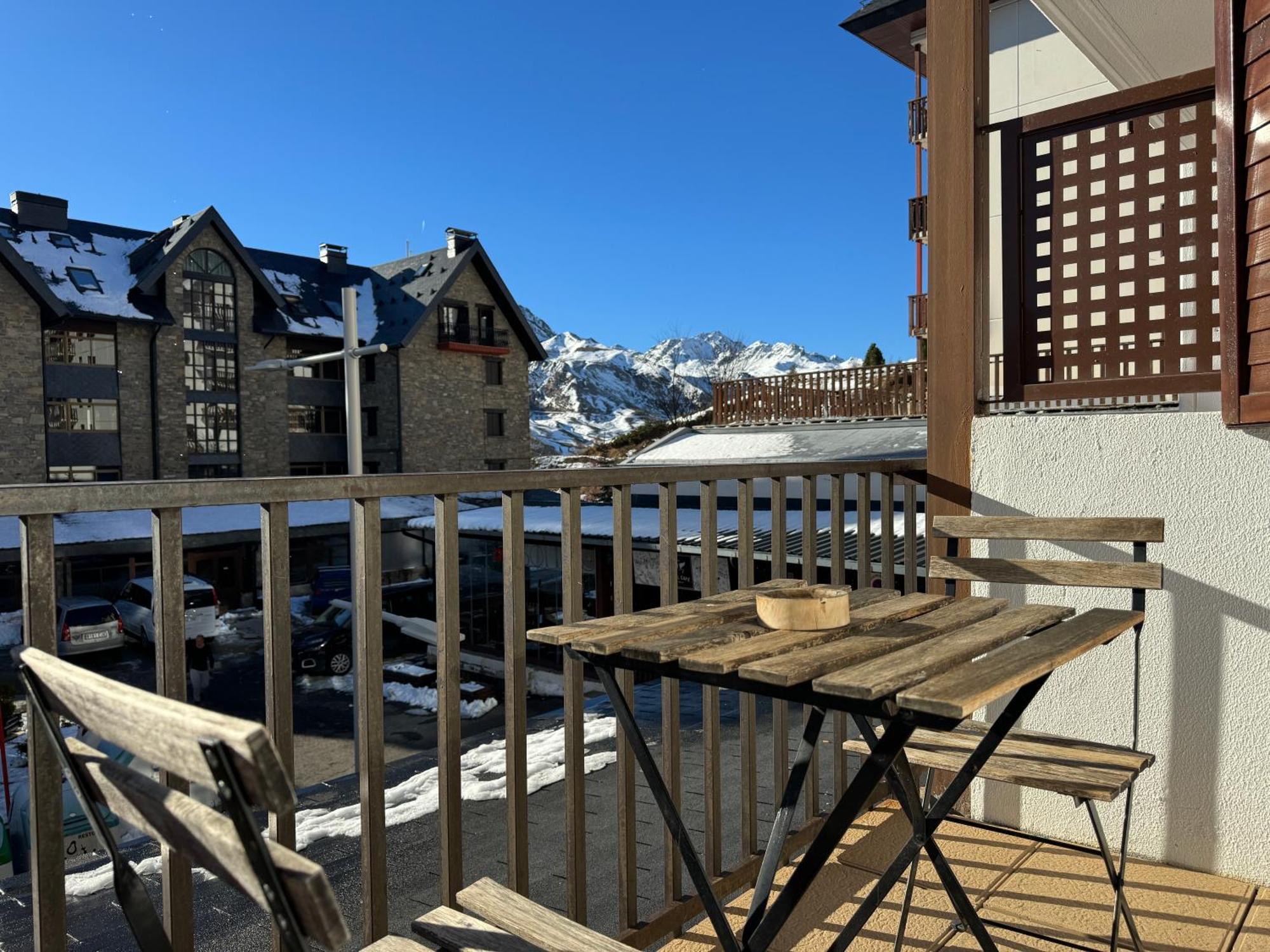 Estudio En Formigal Con Vistas A Las Pistas De Esqui Y Garaje - Esquia Sin Llaves Εξωτερικό φωτογραφία