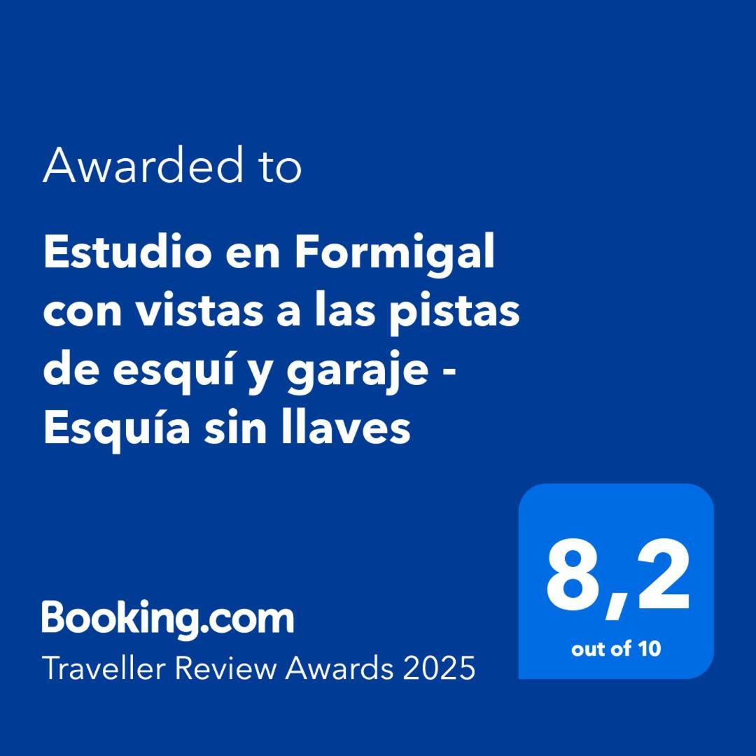 Estudio En Formigal Con Vistas A Las Pistas De Esqui Y Garaje - Esquia Sin Llaves Εξωτερικό φωτογραφία